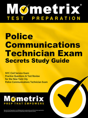 cover image of Police Communications Technician Exam Secrets Study Guide